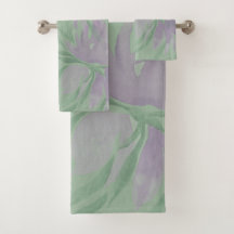 Aquarela Floral Elegante Lavanda Roxa