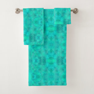 Conjunto De Toalhas Aquarela Verde primavera