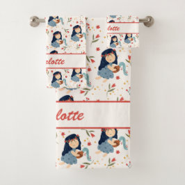 Conjunto De Toalhas Aquarius Baby | Seu Pequeno Portador de Água