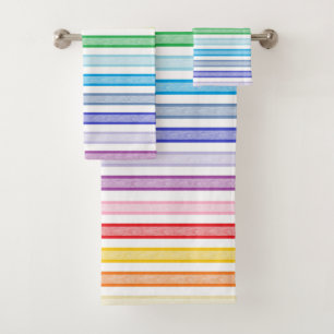 Conjunto De Toalhas Arco-íris mais largo esboçado do espectro das