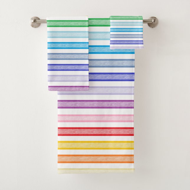 Conjunto De Toalhas Arco-íris mais largo esboçado do espectro das (Insitu)