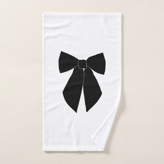 Conjunto De Toalhas Arco Preto (Toalha de mão)