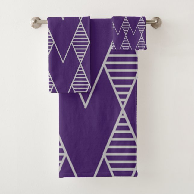 Conjunto De Toalhas Art Deco (Insitu)