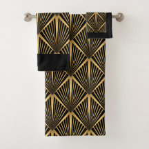 Art Deco Costas E Dourado