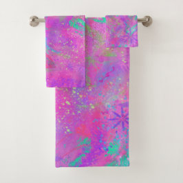 Conjunto De Toalhas Art Diário Love