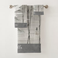 Arte Asiática Personalizada de Egret Costeiro