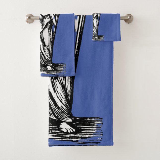 Conjunto De Toalhas Arte da Espada do Espírito de São Paulo (Insitu)