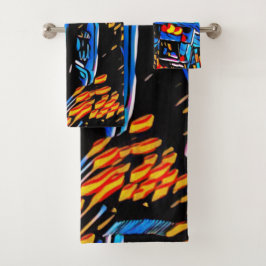 Conjunto De Toalhas Arte de Almoço do Espaço de Trabalho