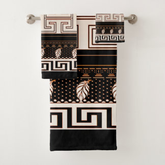 Conjunto De Toalhas Arte de Linha Clássica