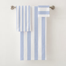 Arte de Listra Vertical Azul Branco Suave