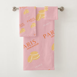 Conjunto De Toalhas Arte de Viagem de Paris