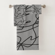 Arte em Linha: Preto na Cinza