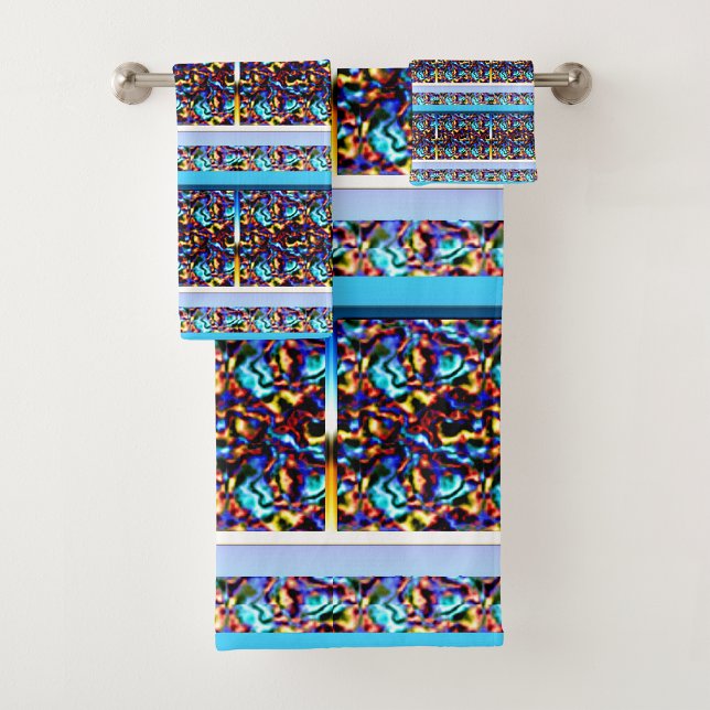 Conjunto De Toalhas Arte Geométrica do Renascimento Moderno  (Criador carregado)