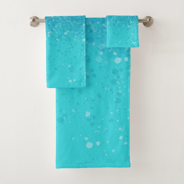 Conjunto De Toalhas Arte Minimalista: Gelo Partido (Insitu)