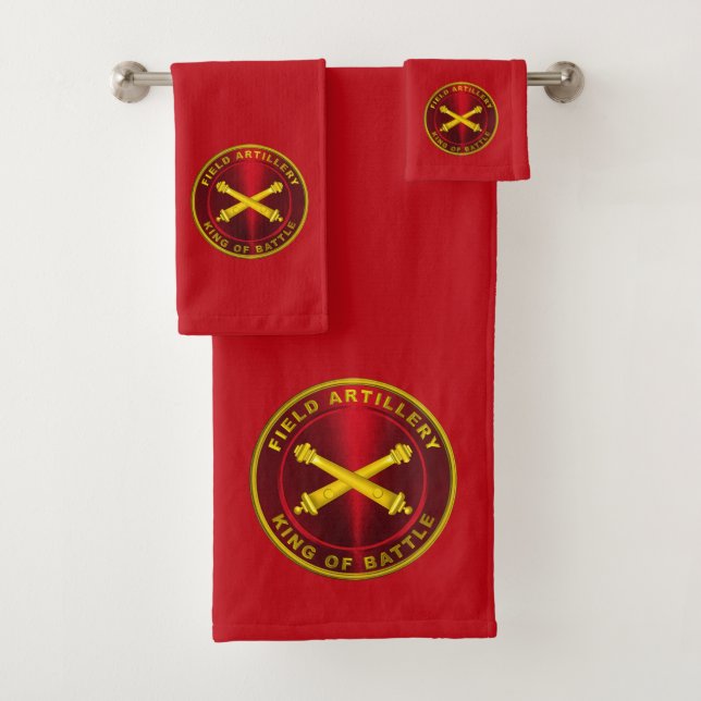 Conjunto De Toalhas Artilharia de Campanha  (Insitu)