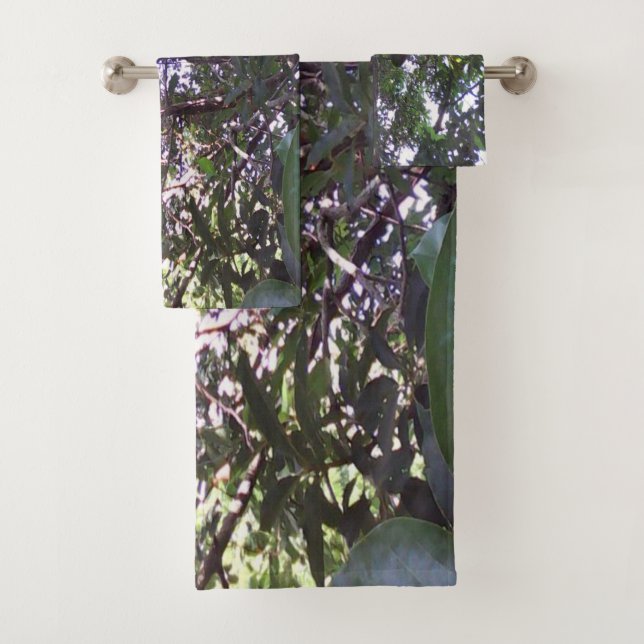Conjunto De Toalhas Árvore Avocado (Insitu)
