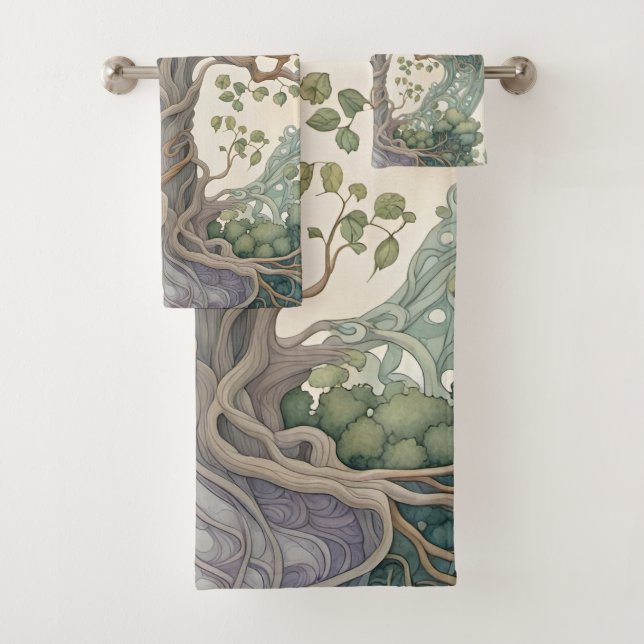 Conjunto De Toalhas Árvore da Vida (Insitu)