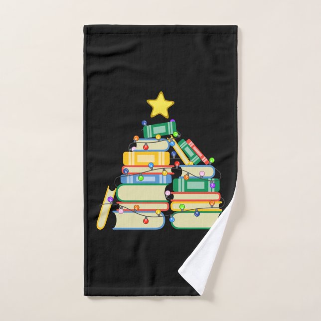 Conjunto De Toalhas Árvore de Natal Bookie II (Toalha de mão)