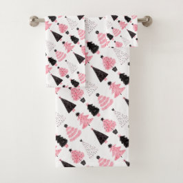 Conjunto De Toalhas Árvores de Natal