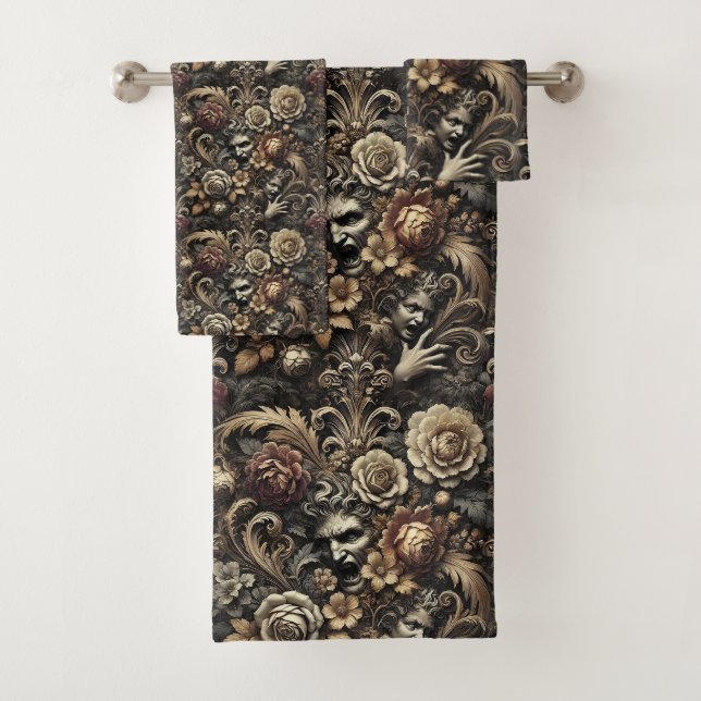 Conjunto De Toalhas As Sementes Que Vemos - Vitoriano Gótico (Insitu)