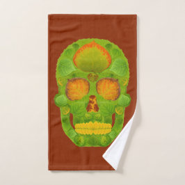 Conjunto De Toalhas Aspen Folha Skull 10