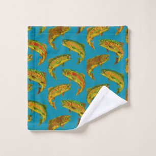 Conjunto De Toalhas Aspen Leaf Rainbow Pattern Invisível 2018