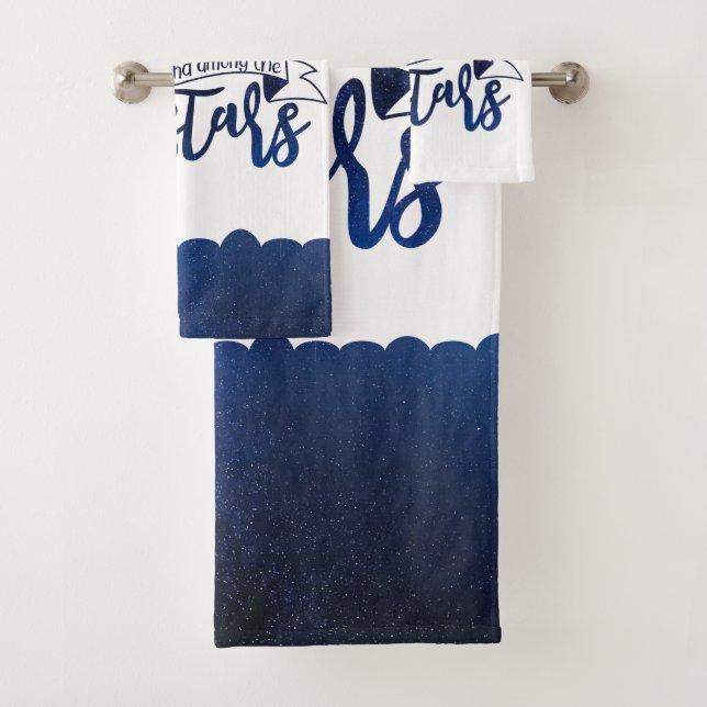 Conjunto De Toalhas Atire na Lua (Insitu)
