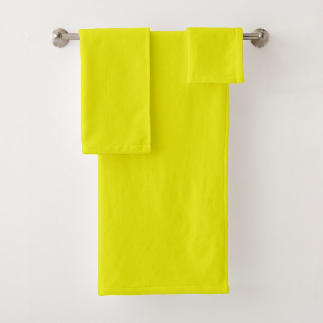 Conjunto De Toalhas Aureolina (cor uniforme)  (Insitu)