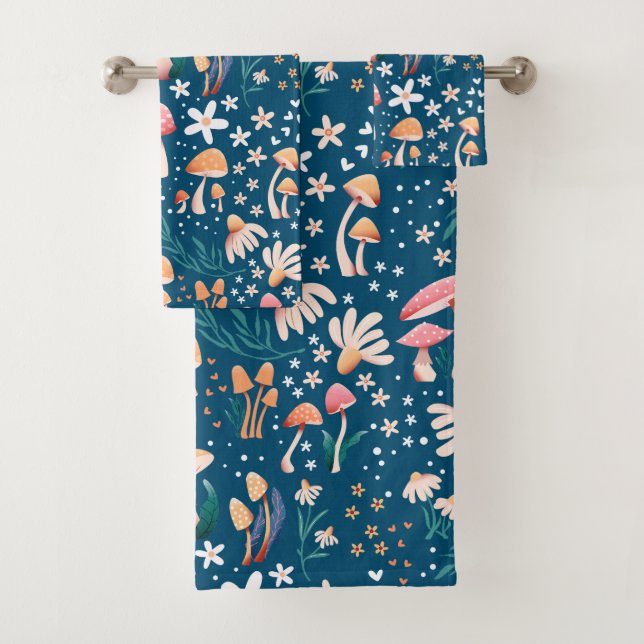 Conjunto De Toalhas Autumn Mushroom (Insitu)