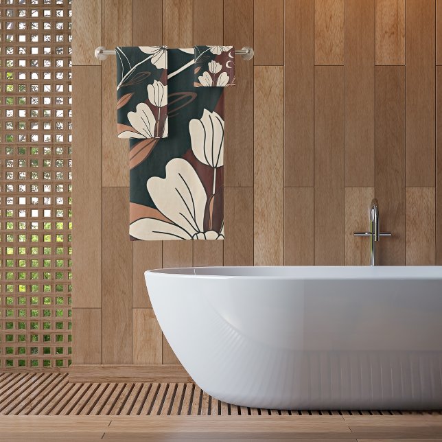 Conjunto De Toalhas Autumn Noir Blossoms (Criador carregado)