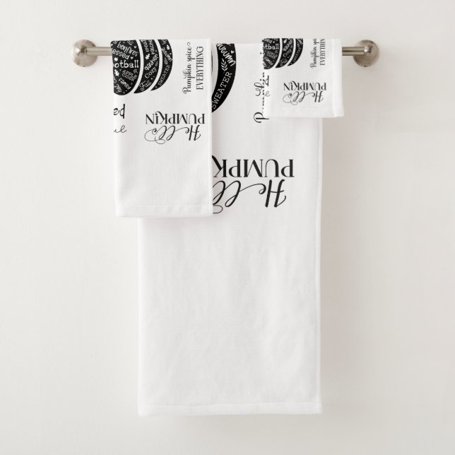 Conjunto De Toalhas Autumn Vibes Bathroom Towel Set (Insitu)