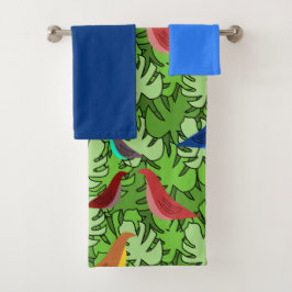 Conjunto De Toalhas Aves, Aves, Aves