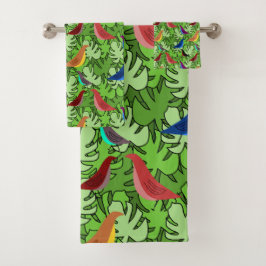 Conjunto De Toalhas Aves, Aves, Aves