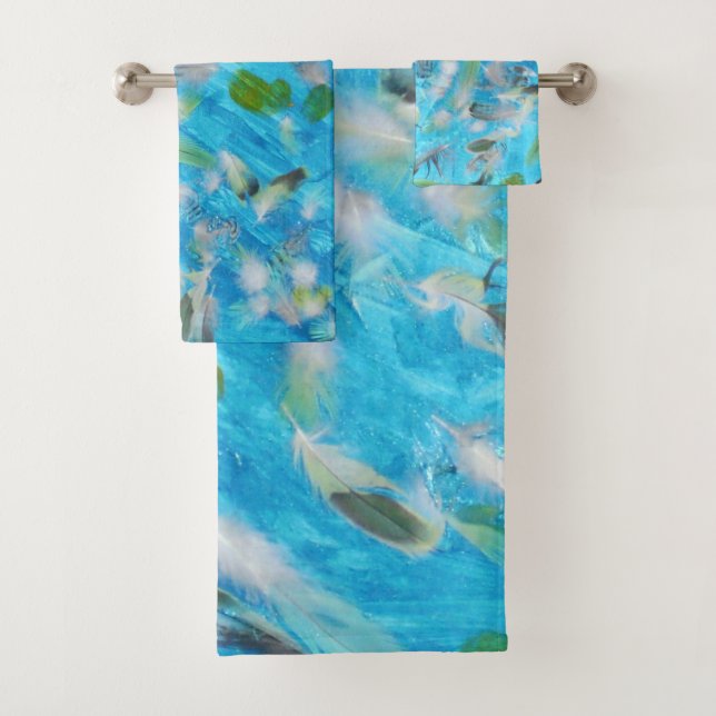 Conjunto De Toalhas Aves do Oceano (Insitu)