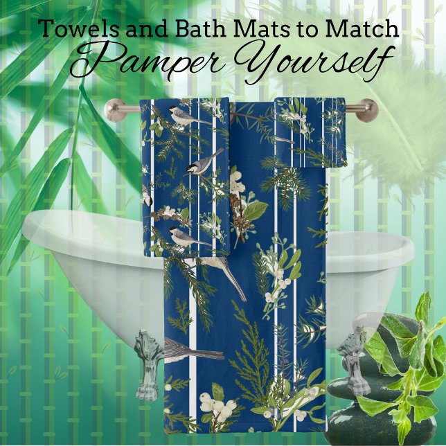Conjunto De Toalhas Aves em Greenery Towel (Criador carregado)