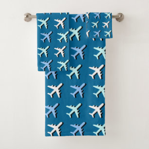 Conjunto De Toalhas Aviões