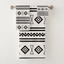 Aztec Preto E Branco