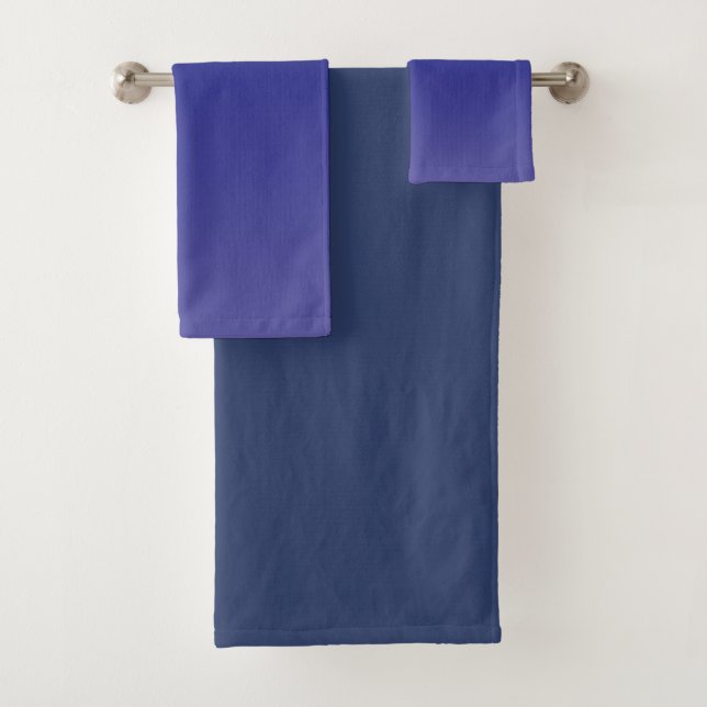 Conjunto De Toalhas Azul do deserto (Insitu)