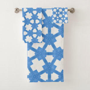 Conjunto De Toalhas Azul-oceano-cúmulo