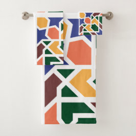 Conjunto De Toalhas Azulejos Andaluzes 1