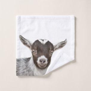 Conjunto De Toalhas Baby Goat Fazenda Animal