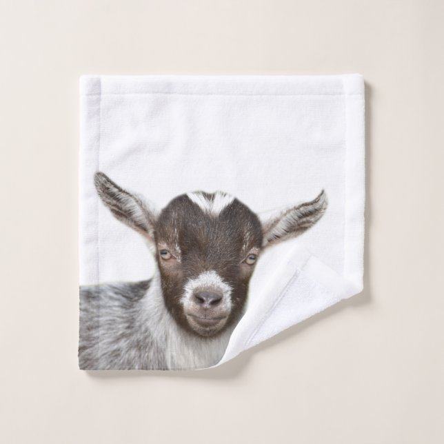 Conjunto De Toalhas Baby Goat Fazenda Animal (Pano de lavar)