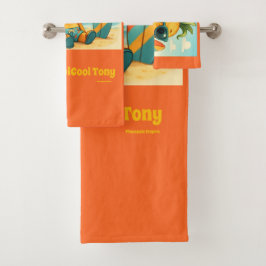 Conjunto De Toalhas Baby TropiCool Tony - Pineapple Empire