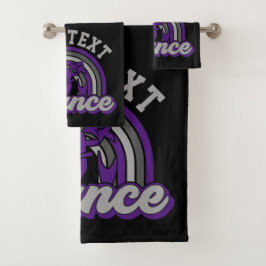 Conjunto De Toalhas Balé Dancer ADD TEXT Classic Dance Executor