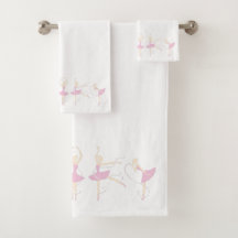 Conjunto de Toalhas Ballerina Bath