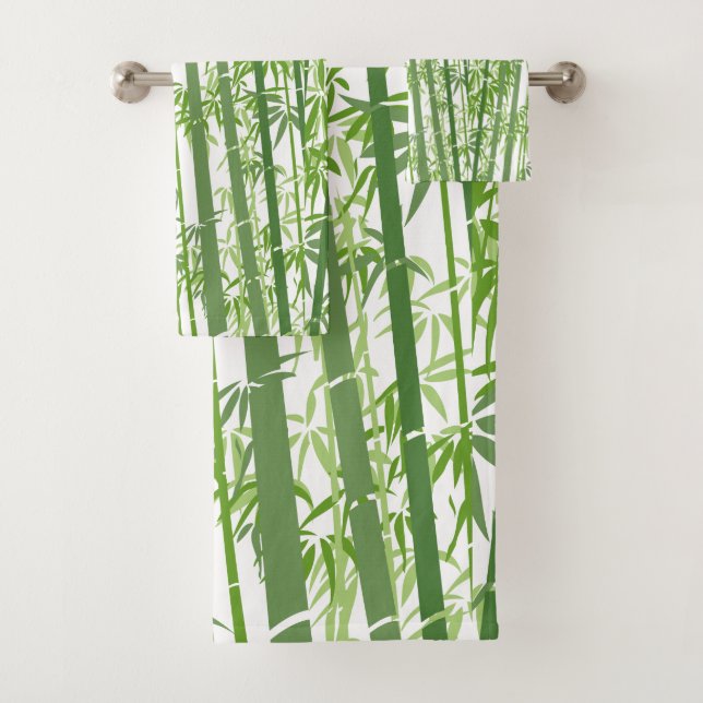 Conjunto De Toalhas Bambu 7 (Insitu)