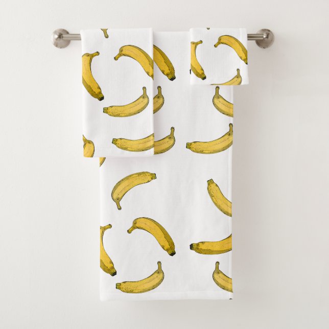 Conjunto De Toalhas Bananas (Insitu)