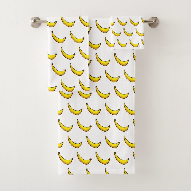 Conjunto De Toalhas Bananas (Insitu)