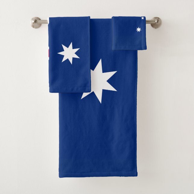 Conjunto De Toalhas Bandeira australiana (Insitu)