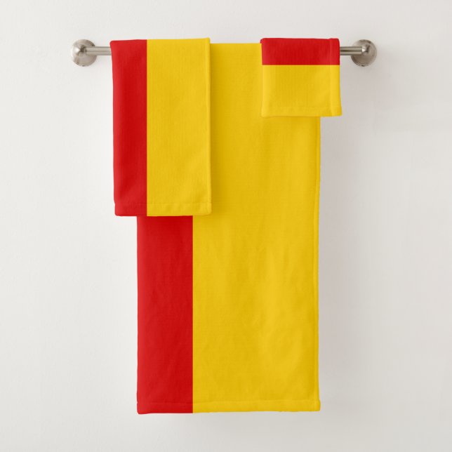 Conjunto De Toalhas Bandeira da Alemanha (Insitu)